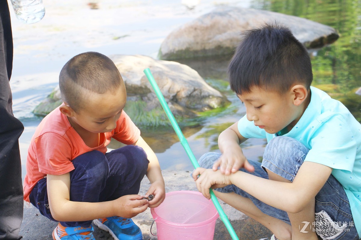 #镜头下的五一#+邛海钓虾虾