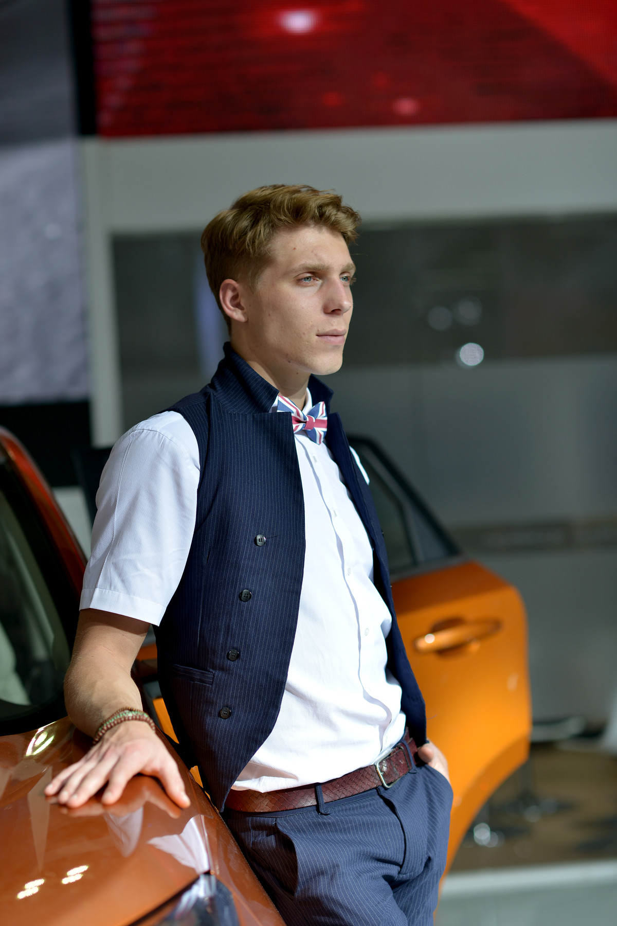 2015中国甘肃兰州汽车博览会男模