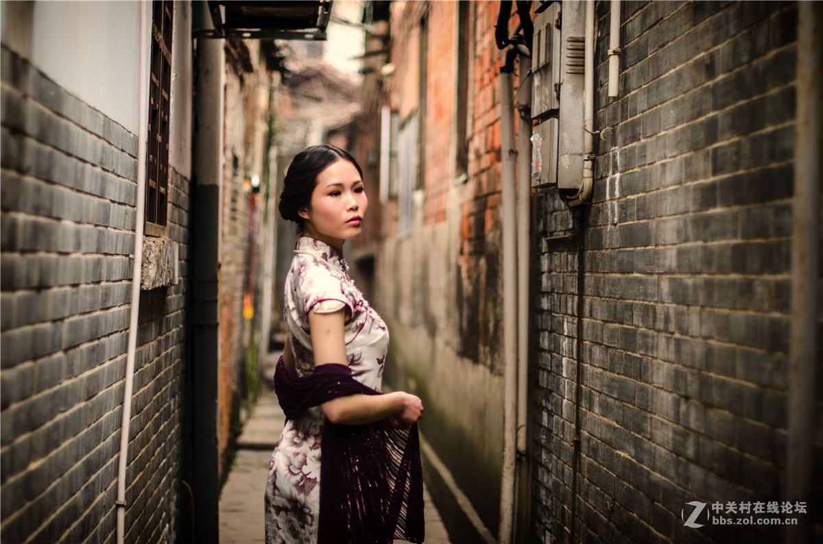 2014.03.15《古巷旗韵》主题旗袍秀外拍