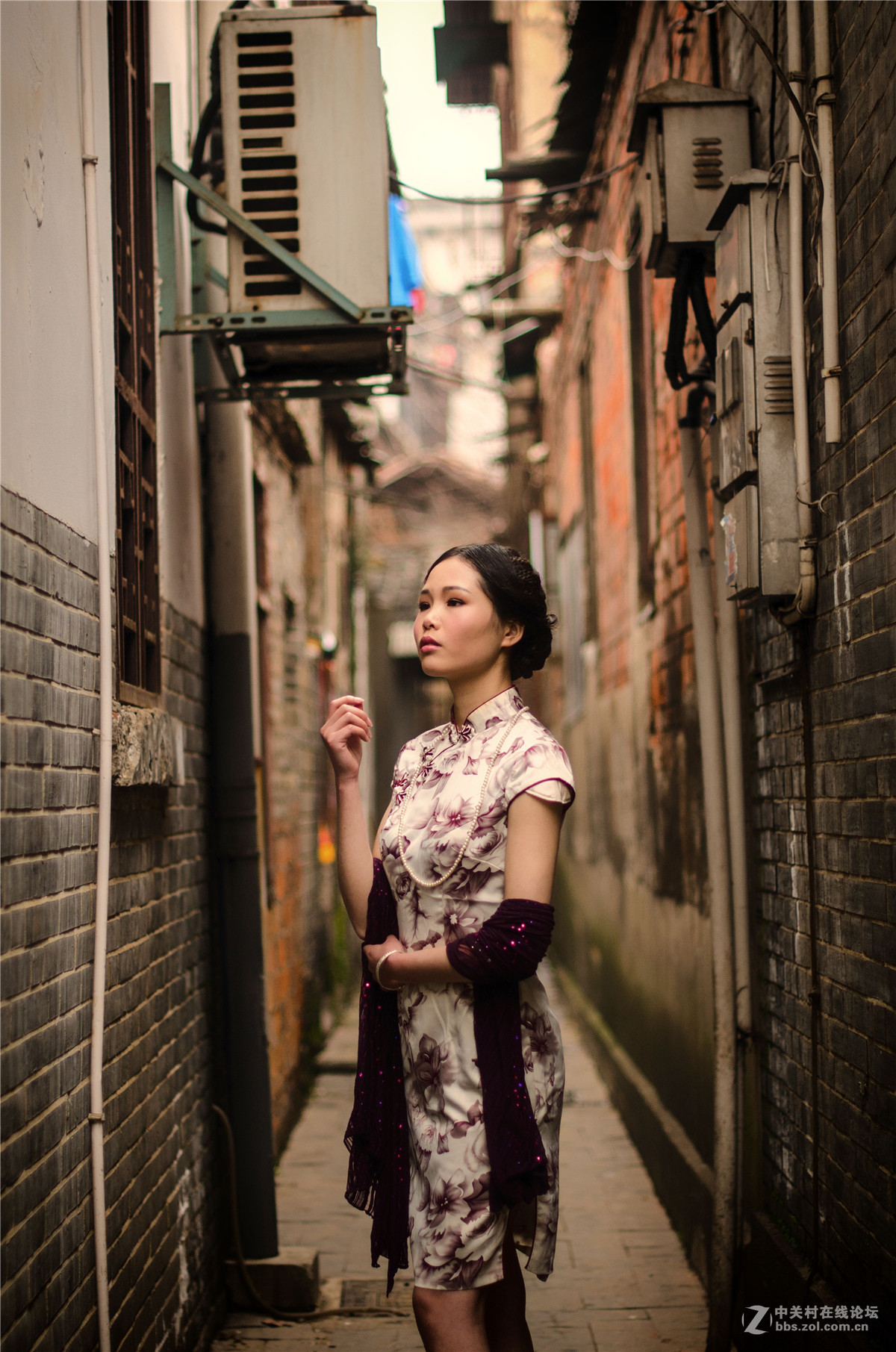 2014.03.15《古巷旗韵》主题旗袍秀外拍