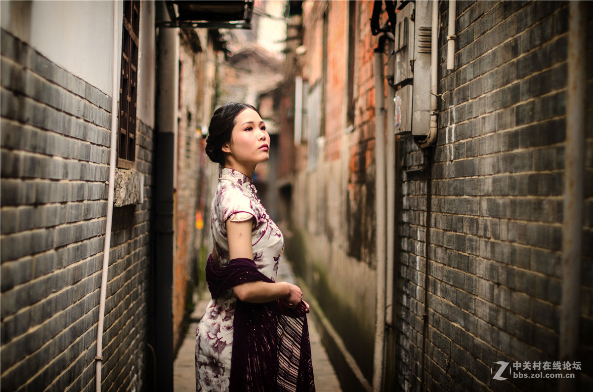 2014.03.15《古巷旗韵》主题旗袍秀外拍