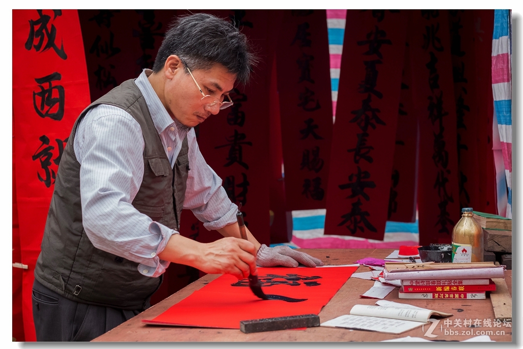 #一个春节，一台相机#挥春，年味。