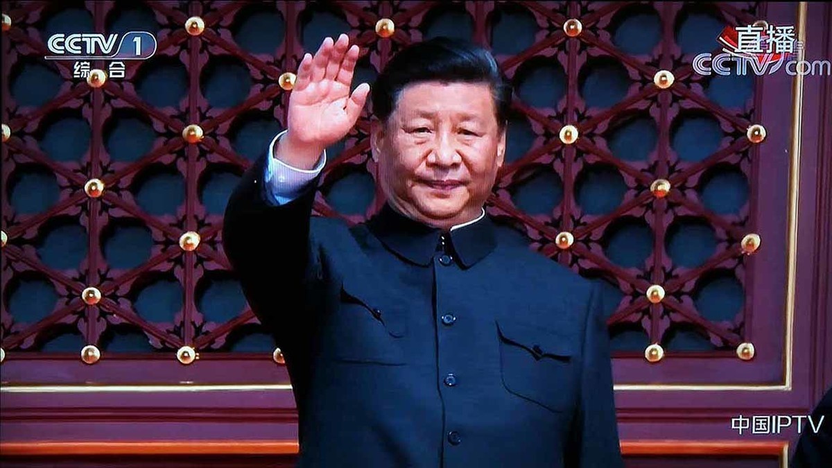 国庆70周年大阅兵分列式央视直播手机摄影