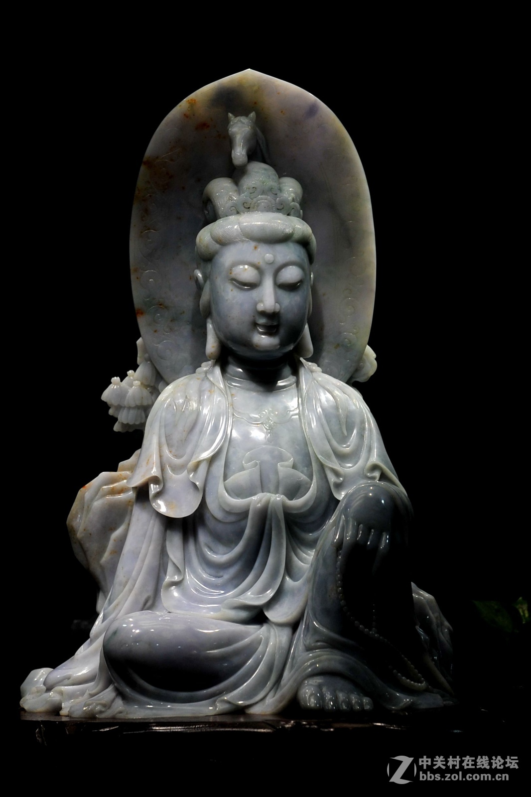 菩提萨埵--文博园摄（旭中冰雪)