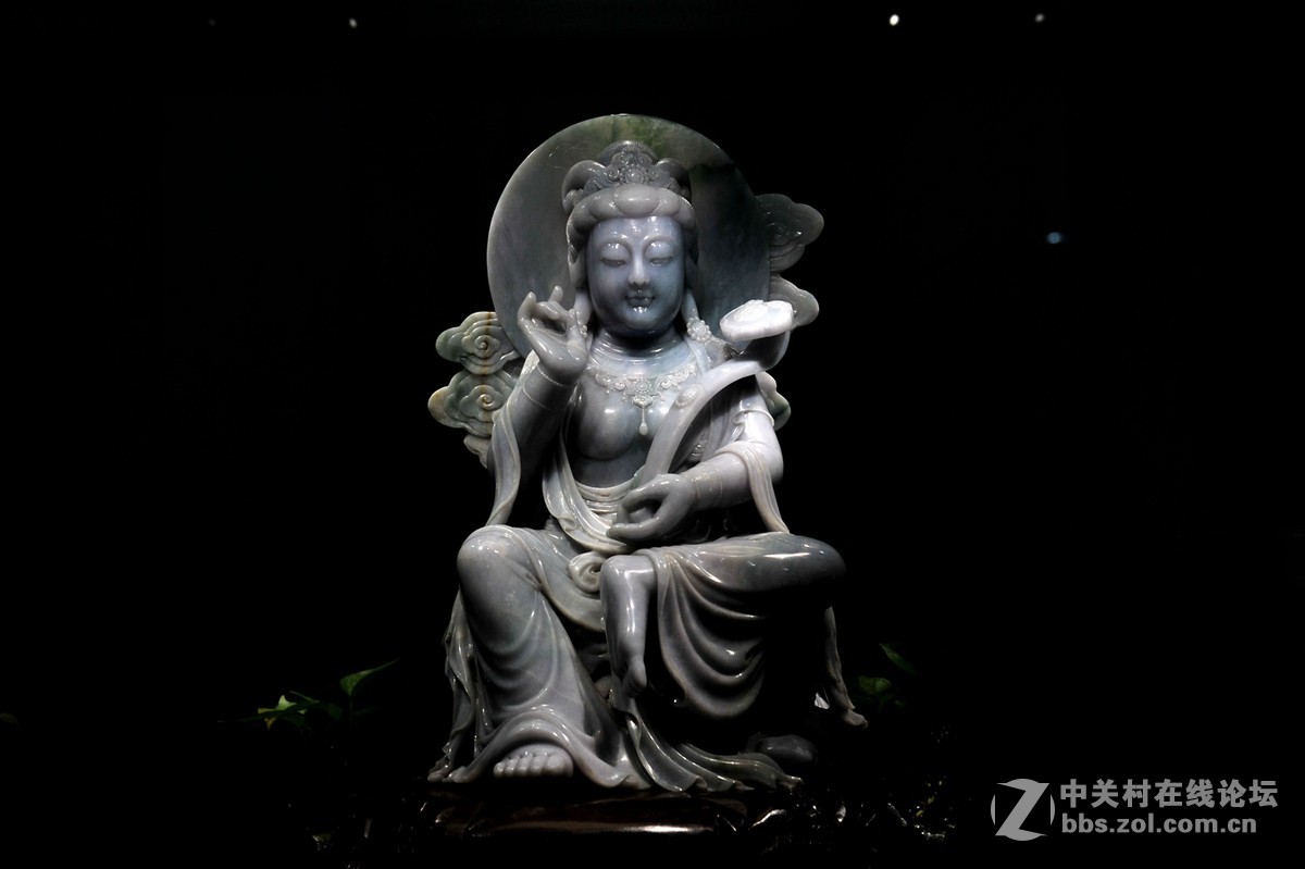 菩提萨埵--文博园摄（旭中冰雪)