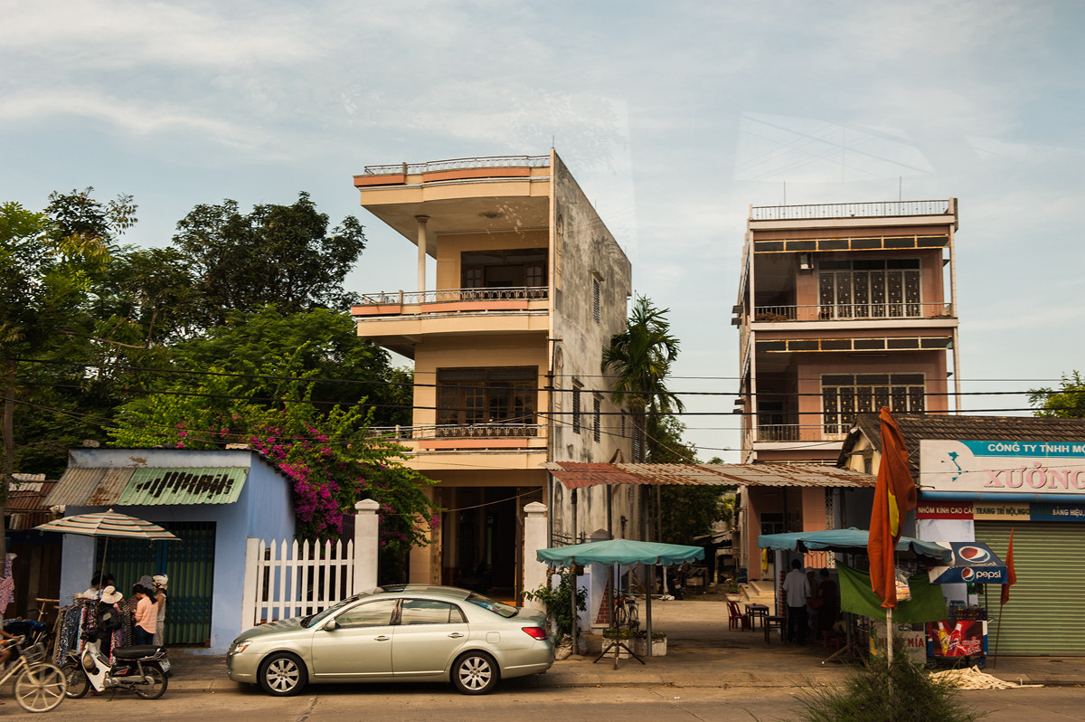 越南民房的建筑风格图片
