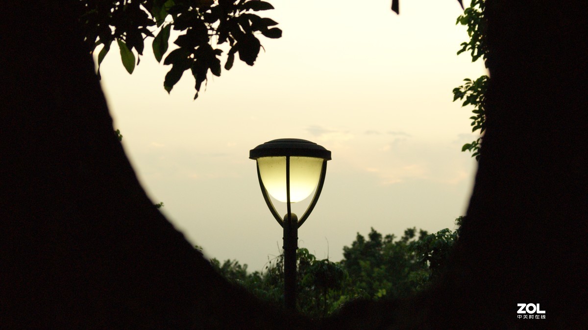 夜色下的《黑色路灯》