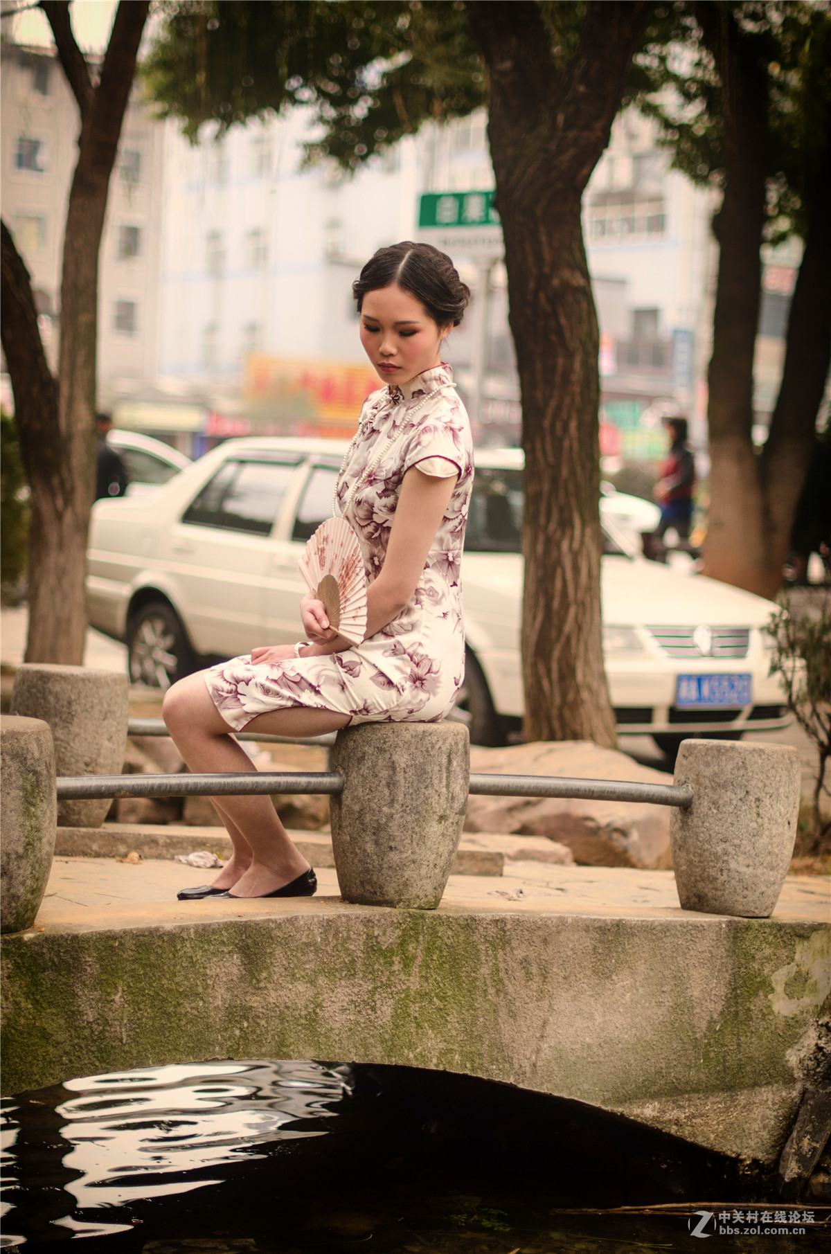 2014.03.15《古巷旗韵》主题旗袍秀外拍