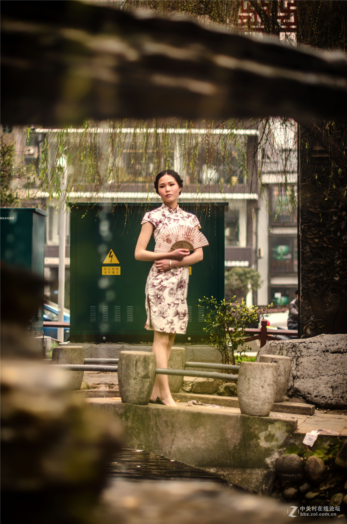 2014.03.15《古巷旗韵》主题旗袍秀外拍