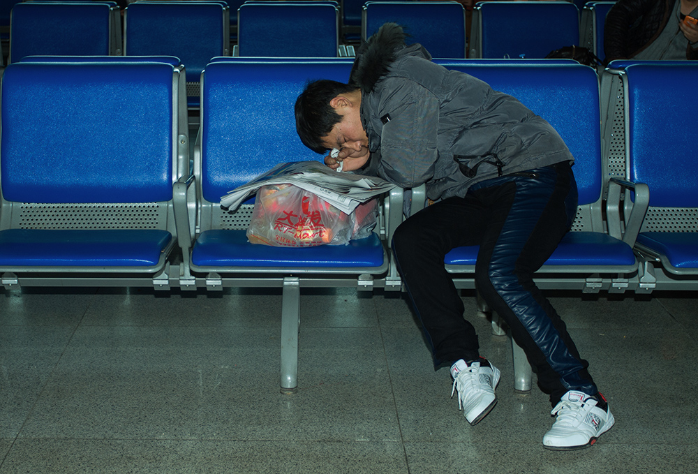 #回家#2015烟台春运——小心赶不上车