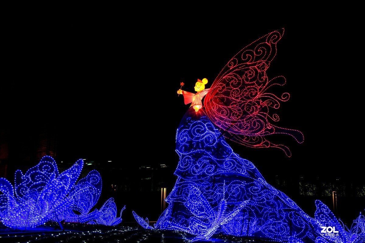 上海2016年魔灯嘉年华游记————世博公园一腚红灯会