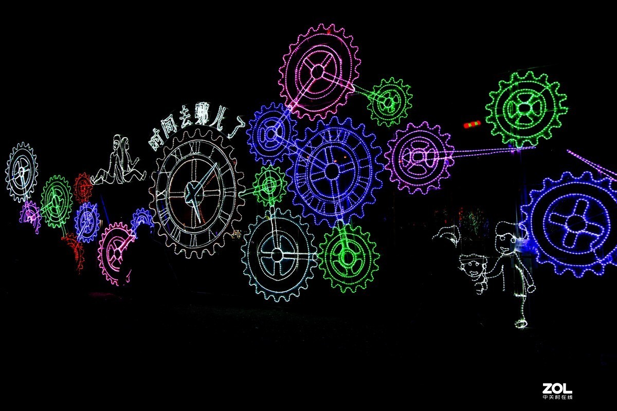 上海2016年魔灯嘉年华游记————世博公园一腚红灯会