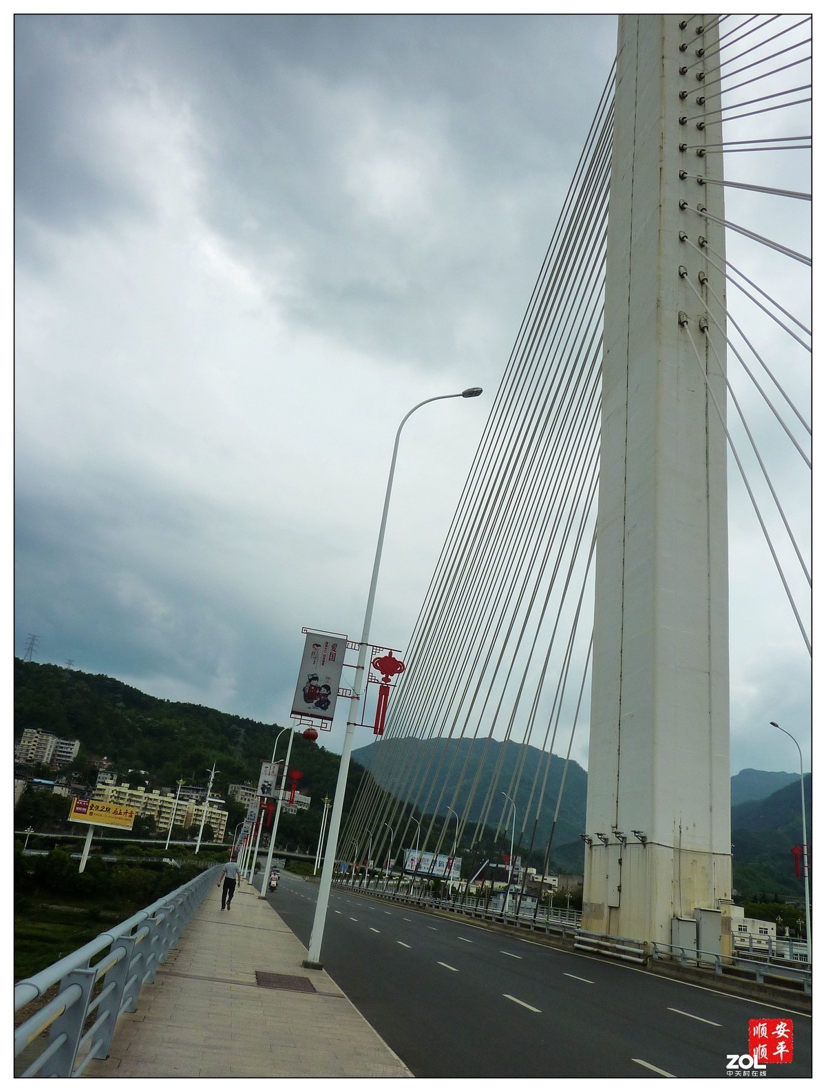 家乡的风景福建南平延平建溪大桥风景