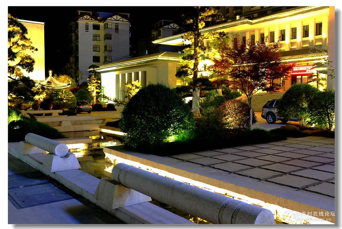 X100T试拍夜景。