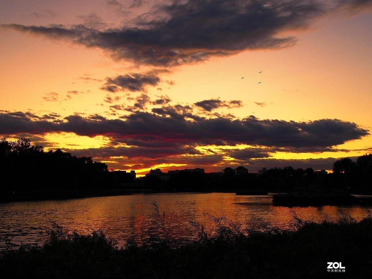 再试发片——晚霞