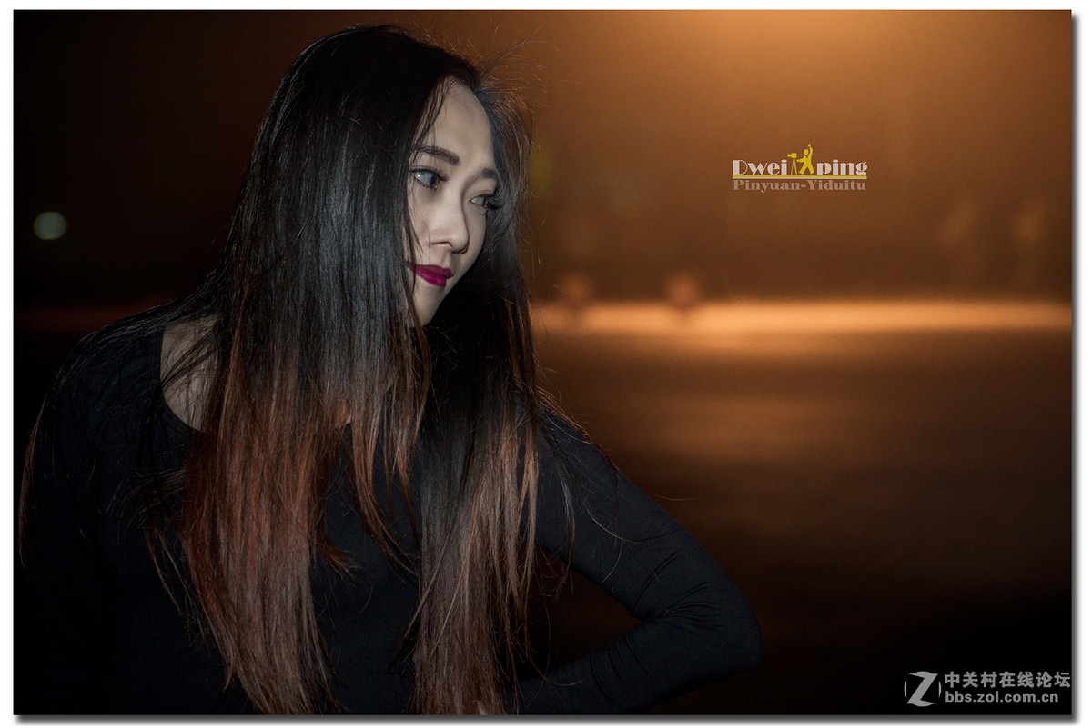 #寻找尼康镜头中最美模特#【夜美人】 （老阿推荐）