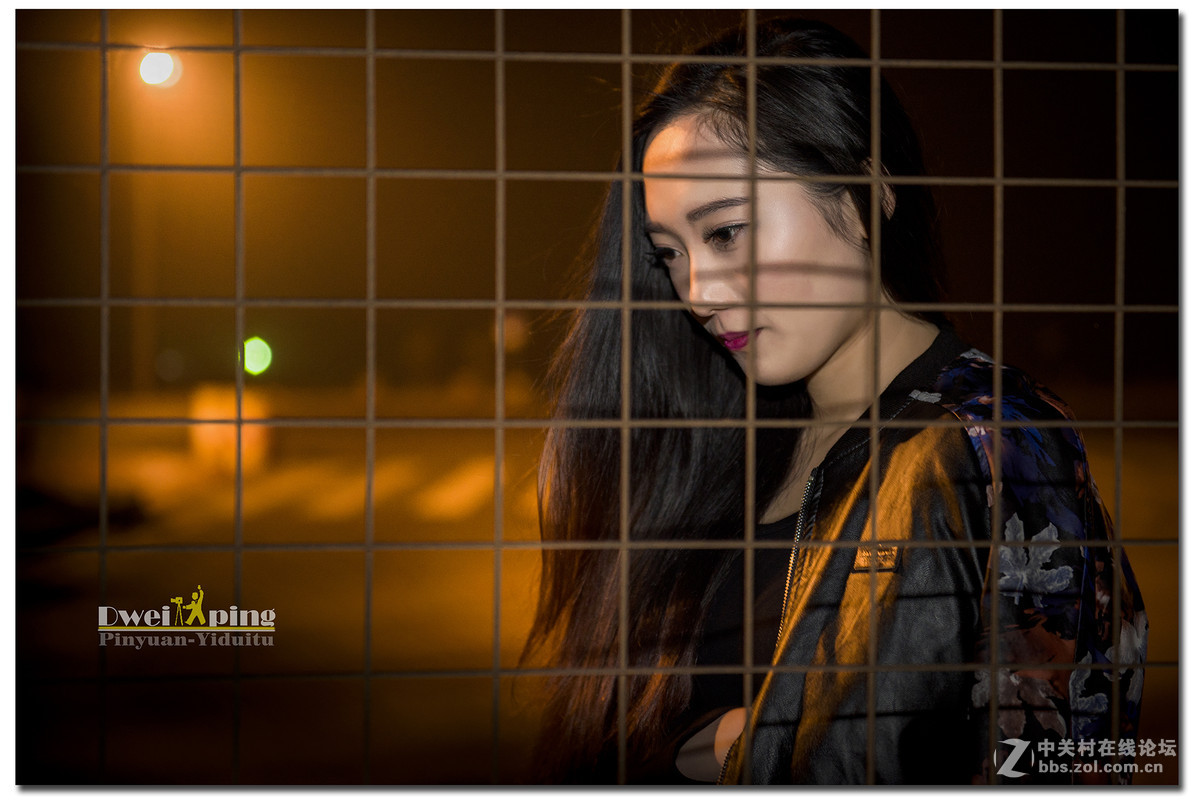 #寻找尼康镜头中最美模特#【夜美人】 （老阿推荐）