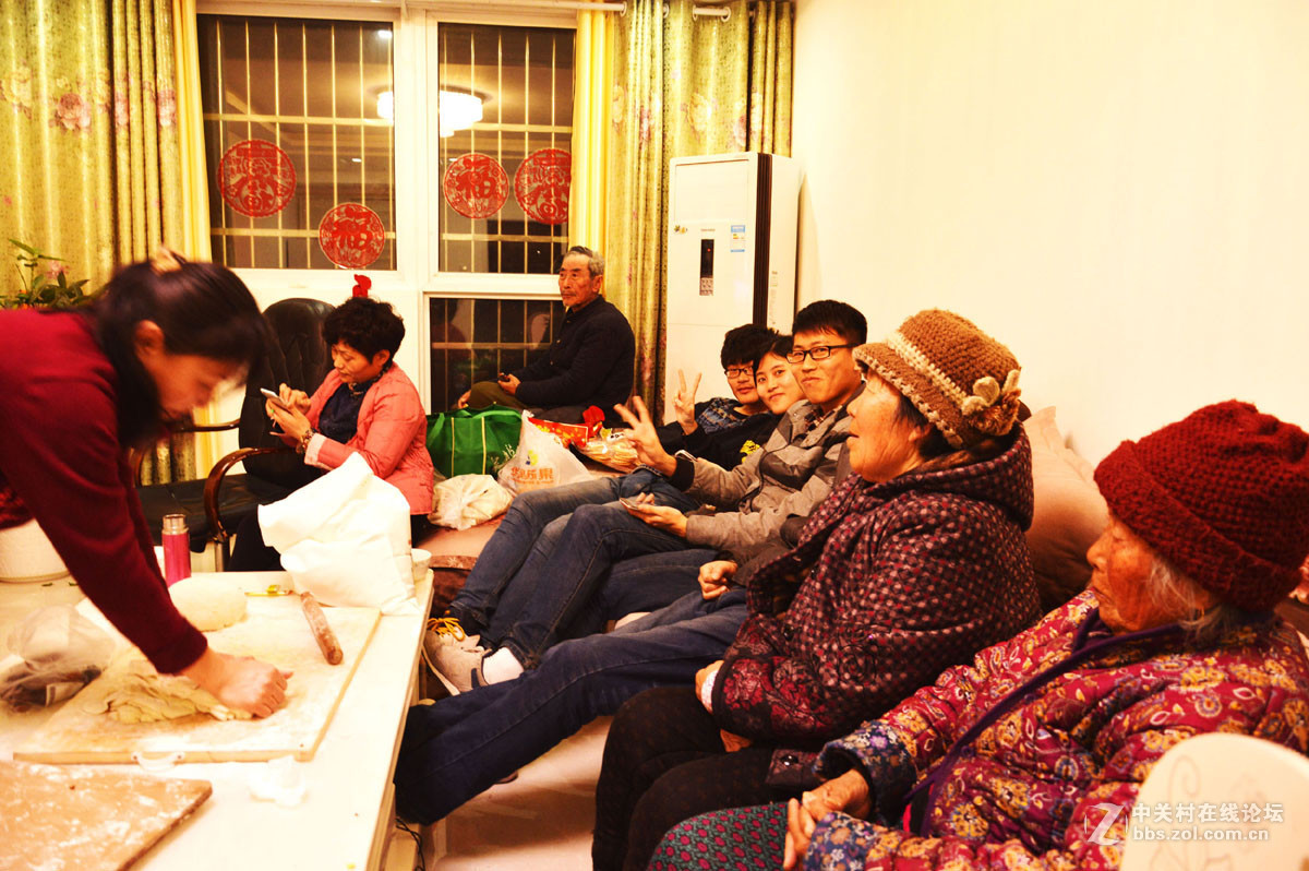 #红红火火过大年#——四世同堂过大年