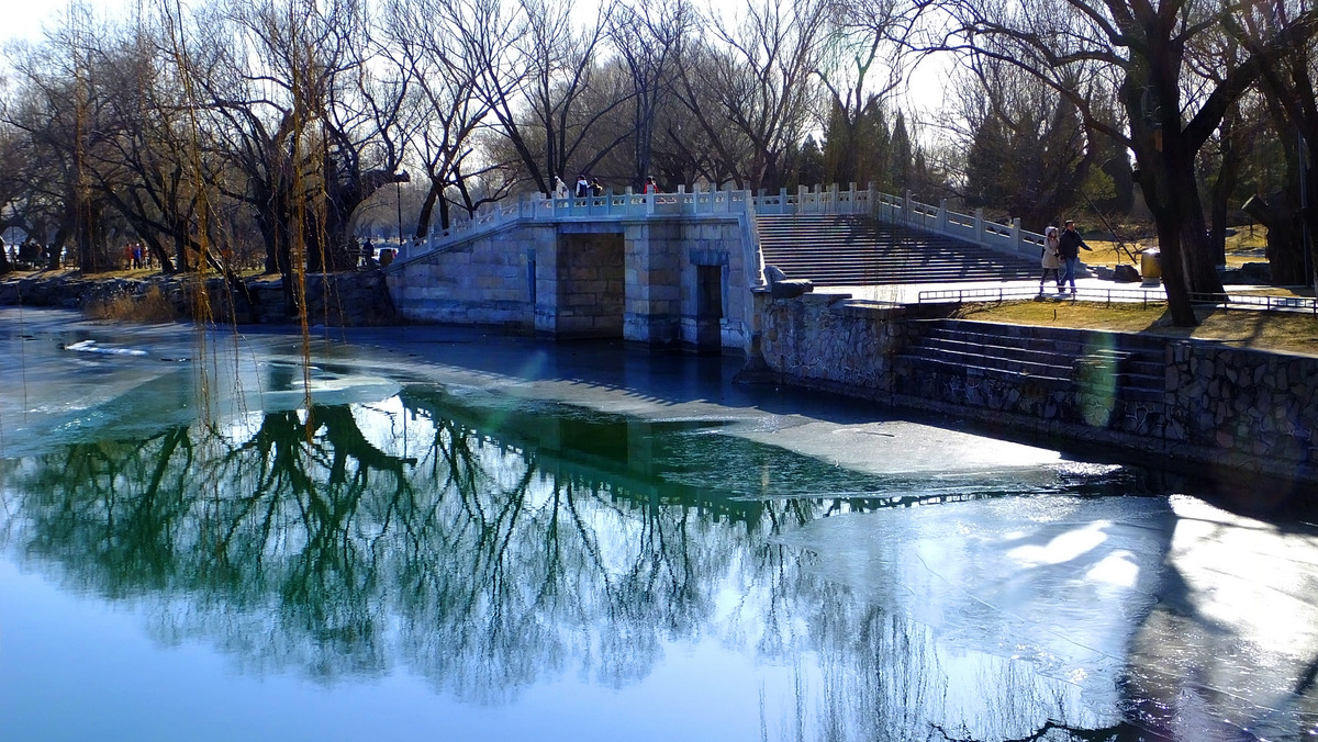 颐和园冬季美景