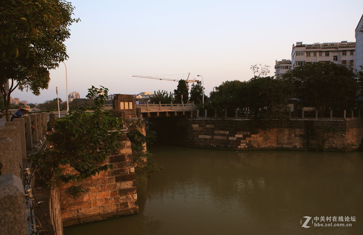 清江浦大闸口黄昏景