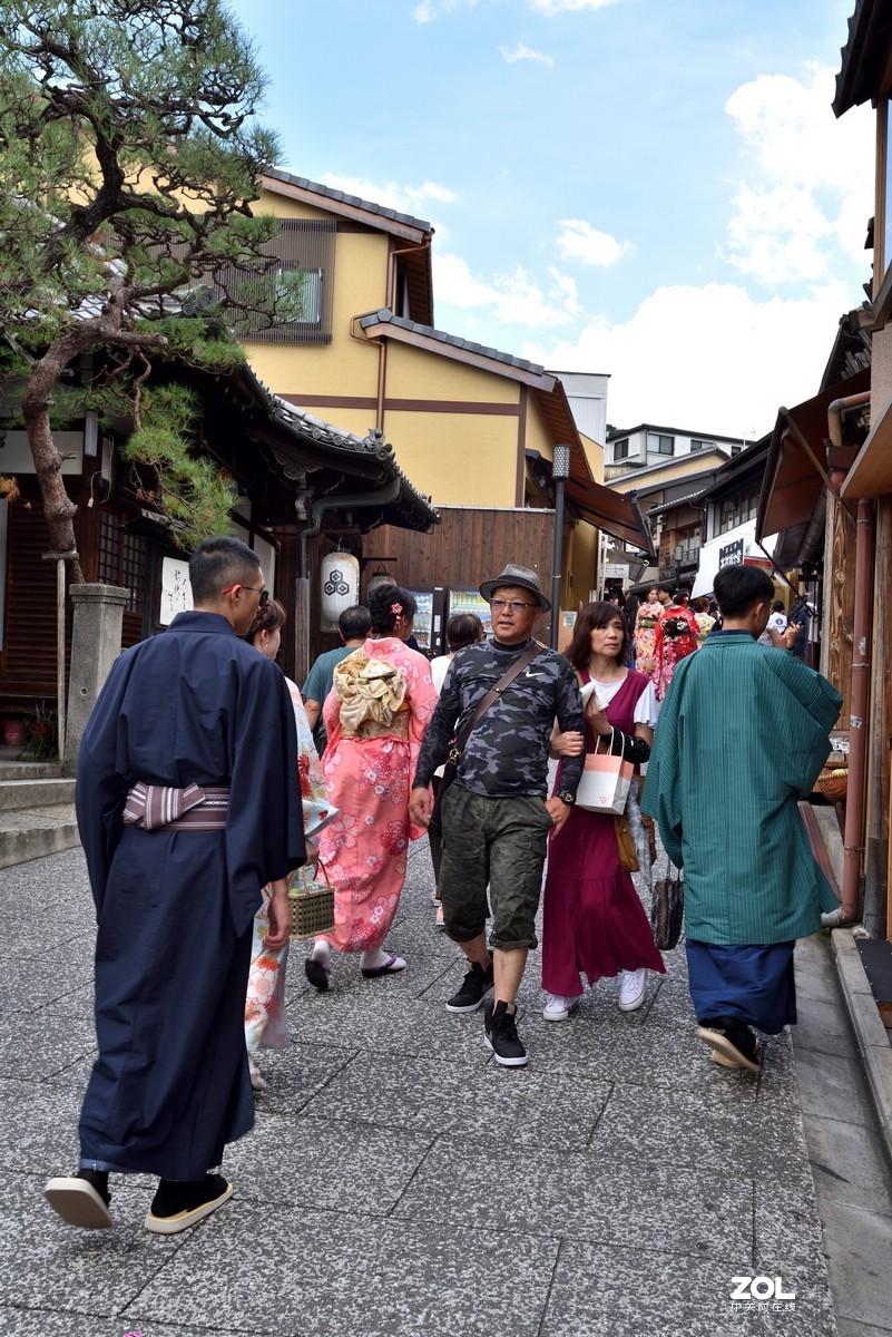 日本京都现代街景