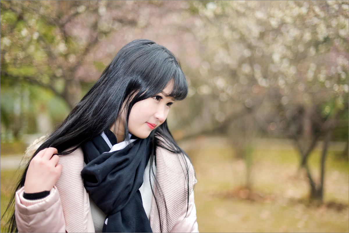 #寻找尼康镜头中最美模特#《美女人像外拍练习》