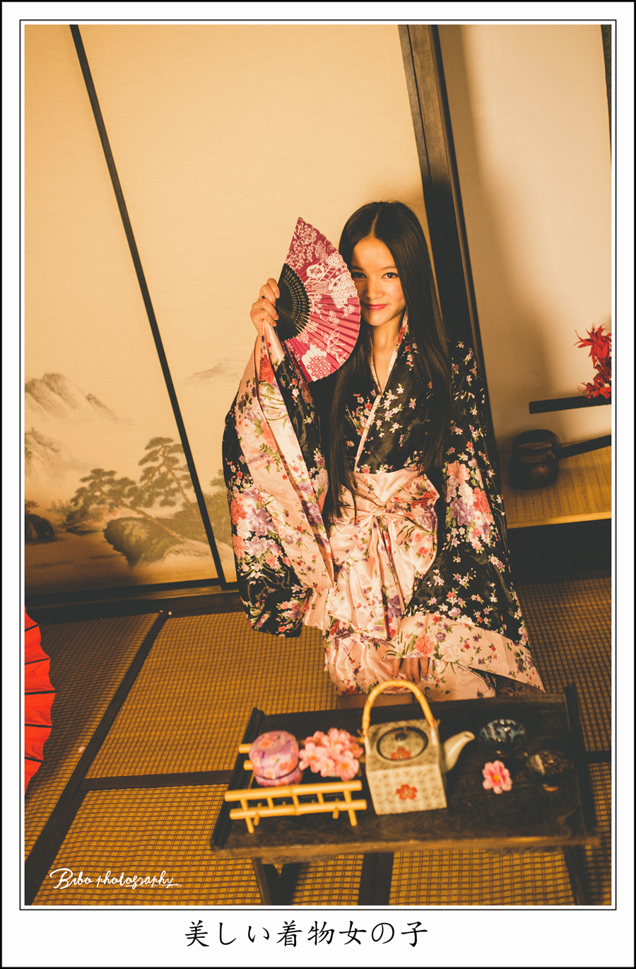 日系和风作品【美しい着物少女】