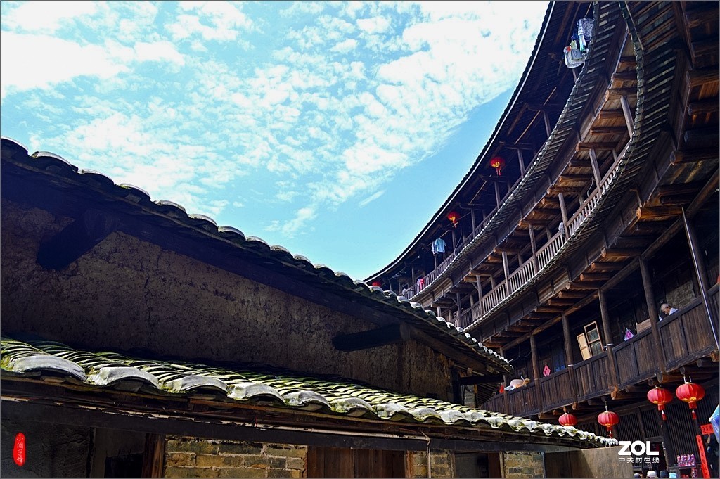 小个蜜蜂：福建土楼游拍（0626）