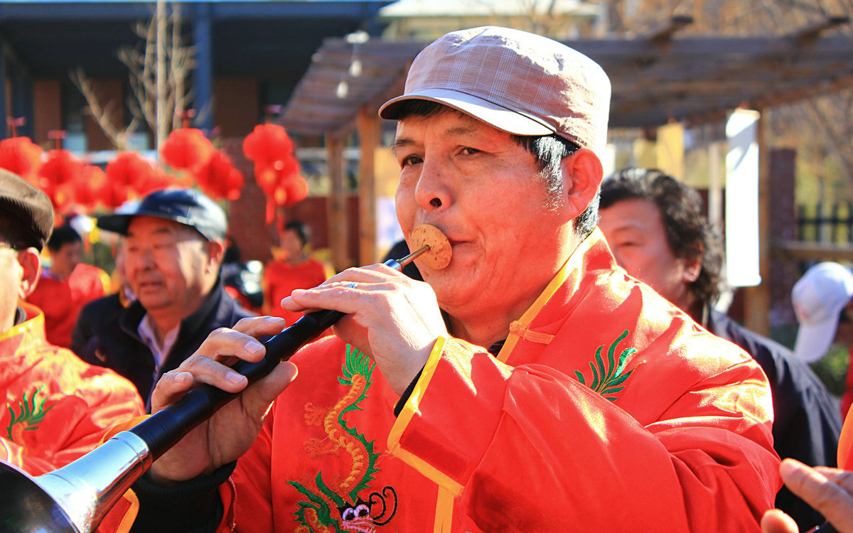 #喜洋洋中国年民俗摄影大赛#---庙会秧歌