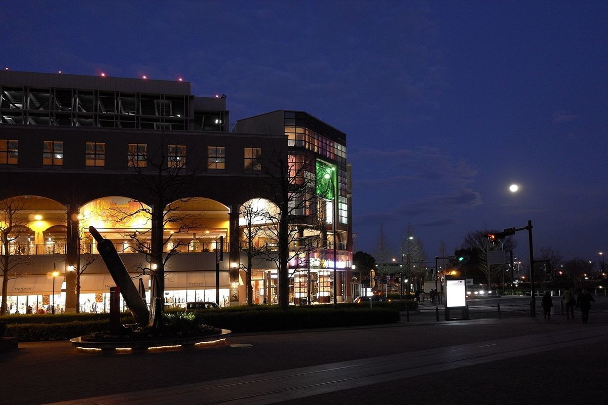 神奈川·横滨·地标塔霓虹夜