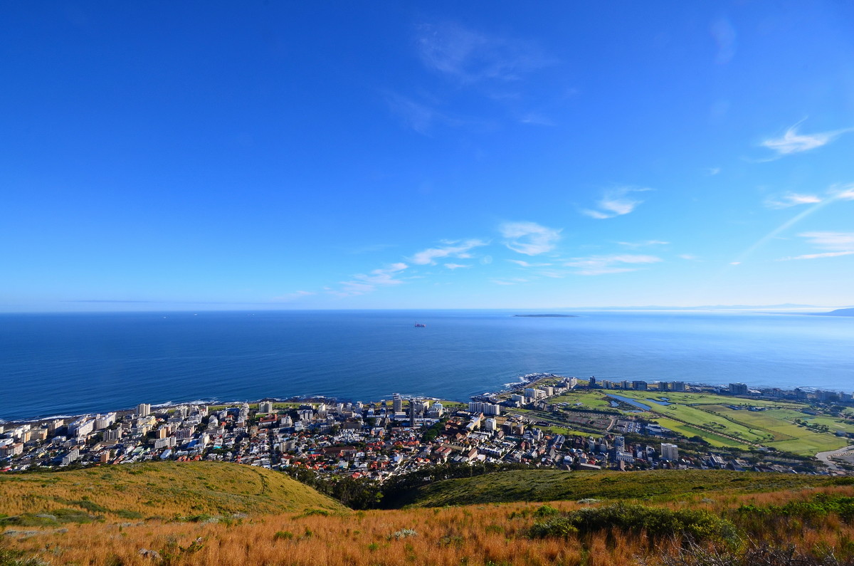 =蓝天之下的开普敦=