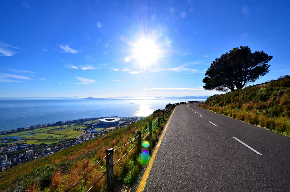 =蓝天之下的开普敦=