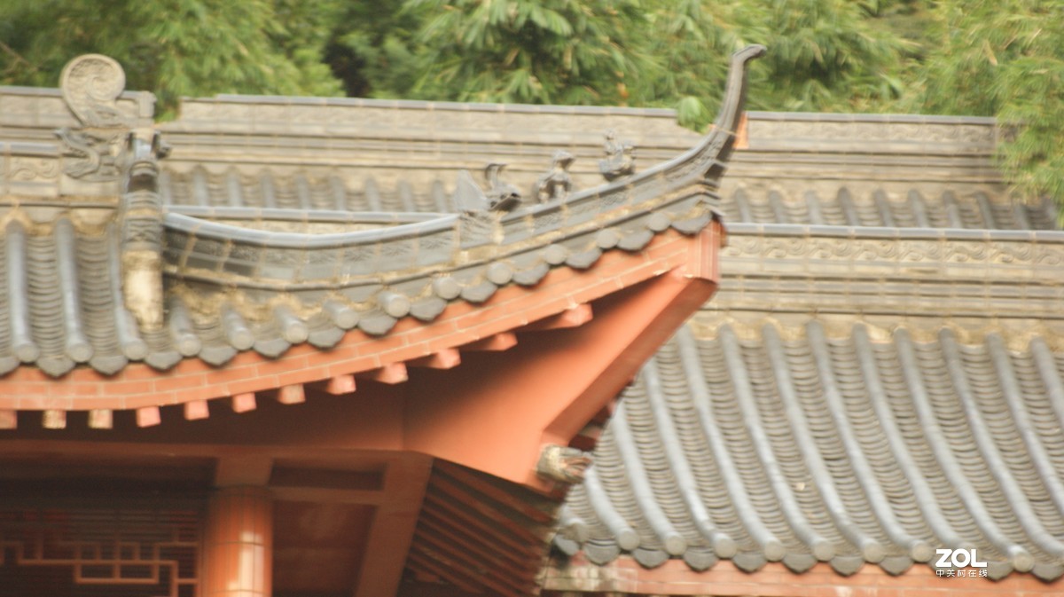 寺庙中的《古代建筑》