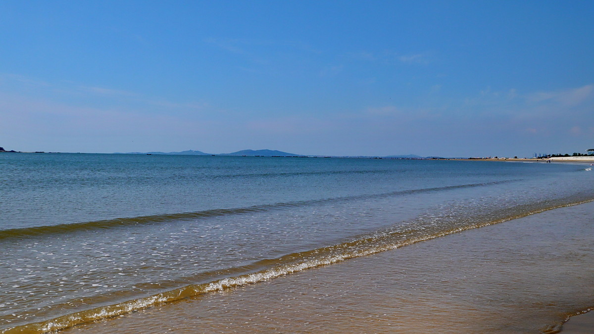 松下GF5 14-42mm镜头拍摄《黄海之滨》