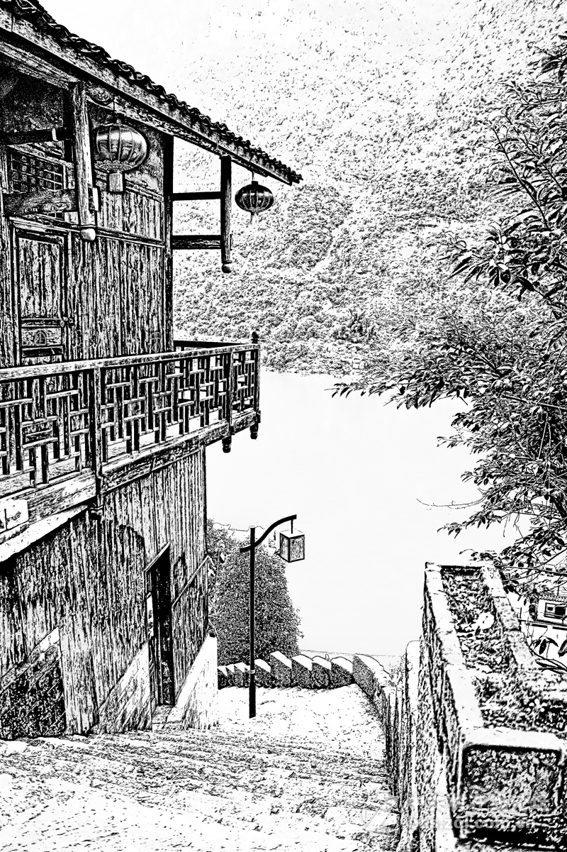 龚滩古镇