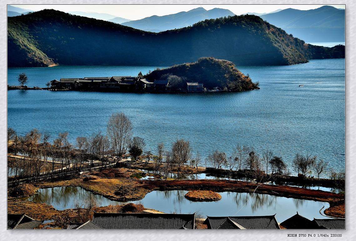 D750+24-120表现力上佳，泸沽湖大美秋冬景色