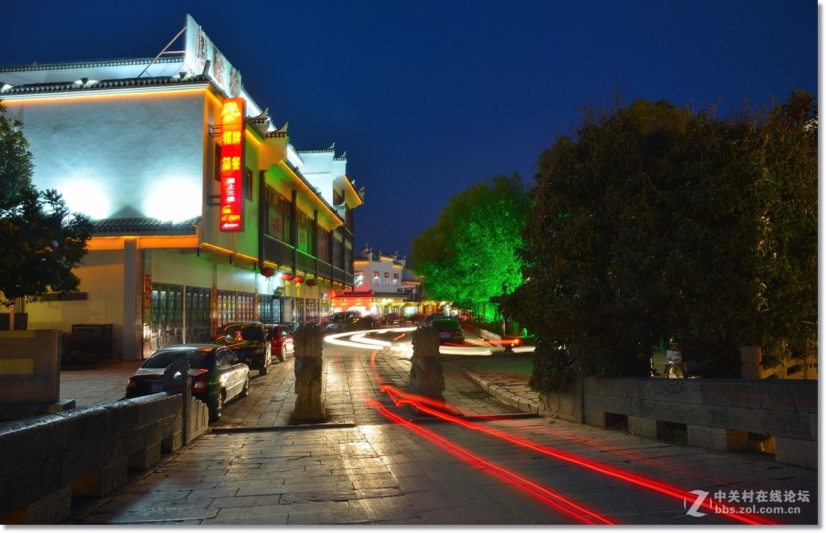 三河古镇夜景