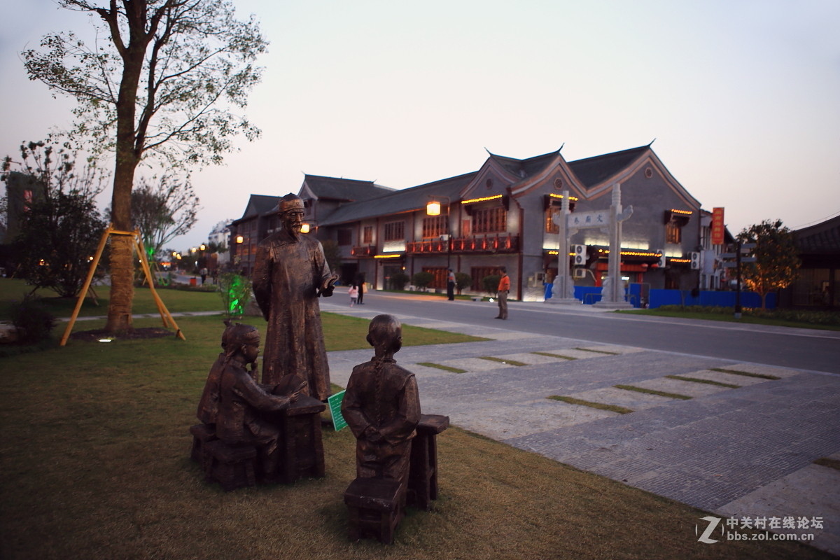 清江浦大闸口黄昏景