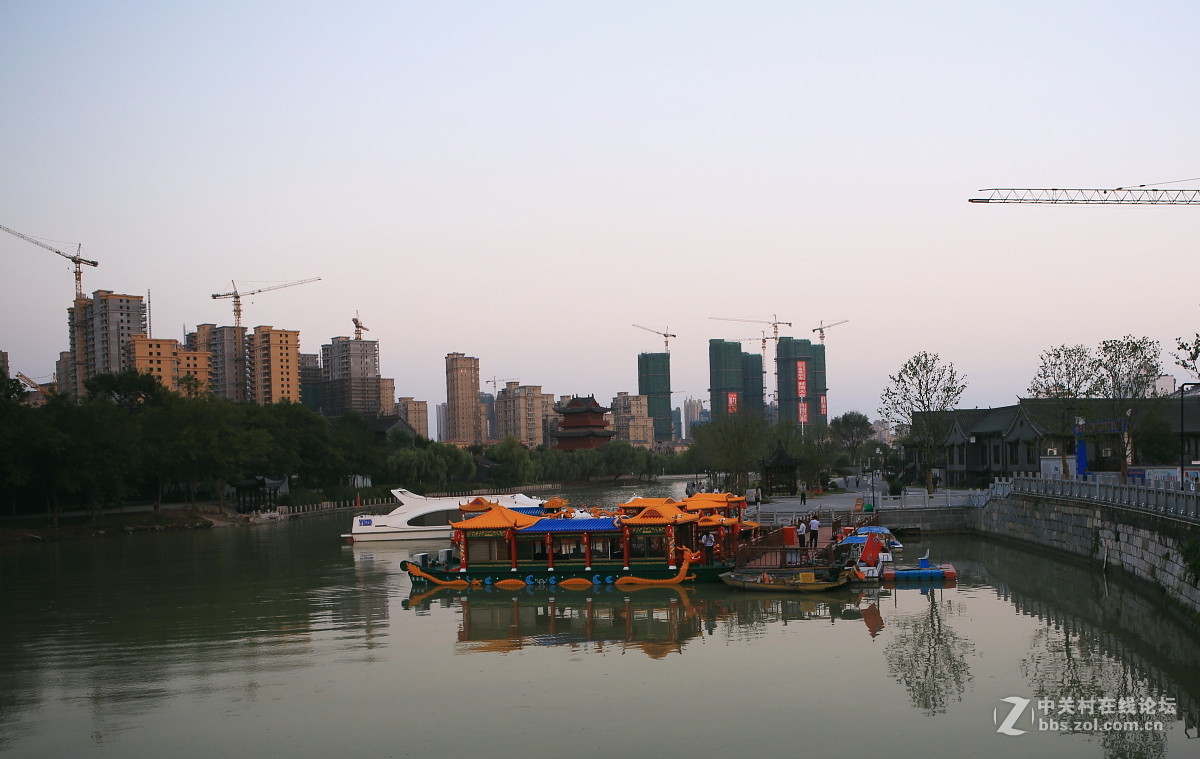 清江浦大闸口黄昏景