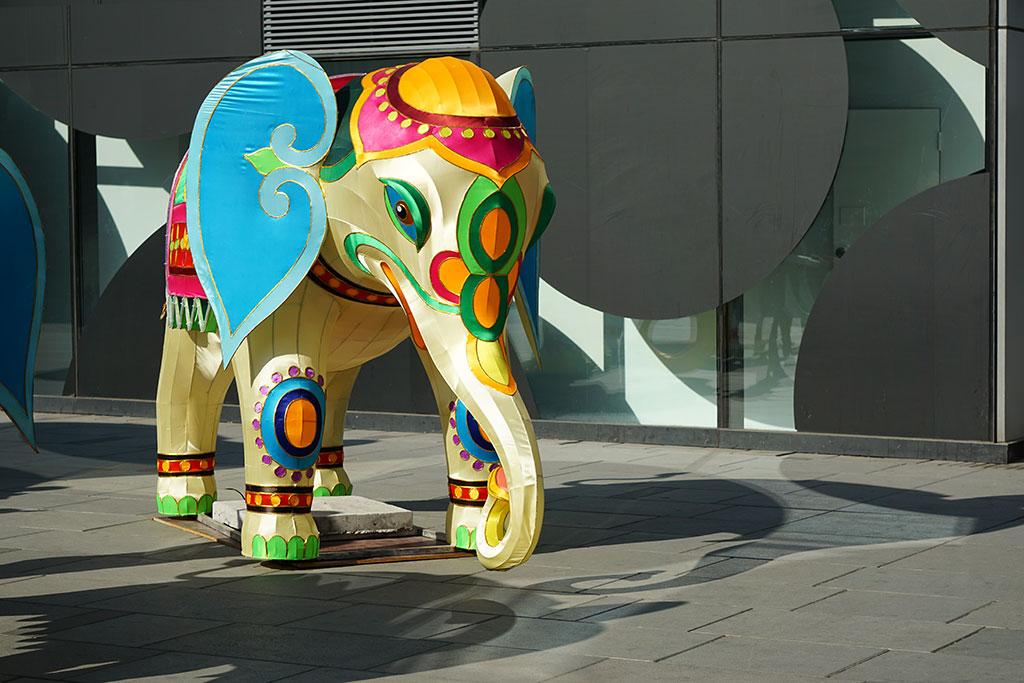 春节前三里屯有灯会