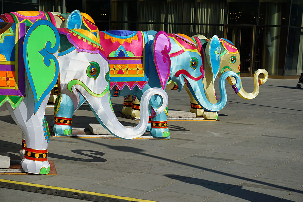 春节前三里屯有灯会
