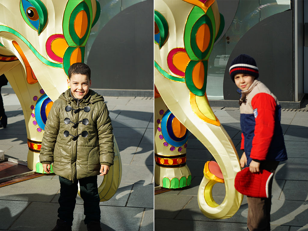 春节前三里屯有灯会