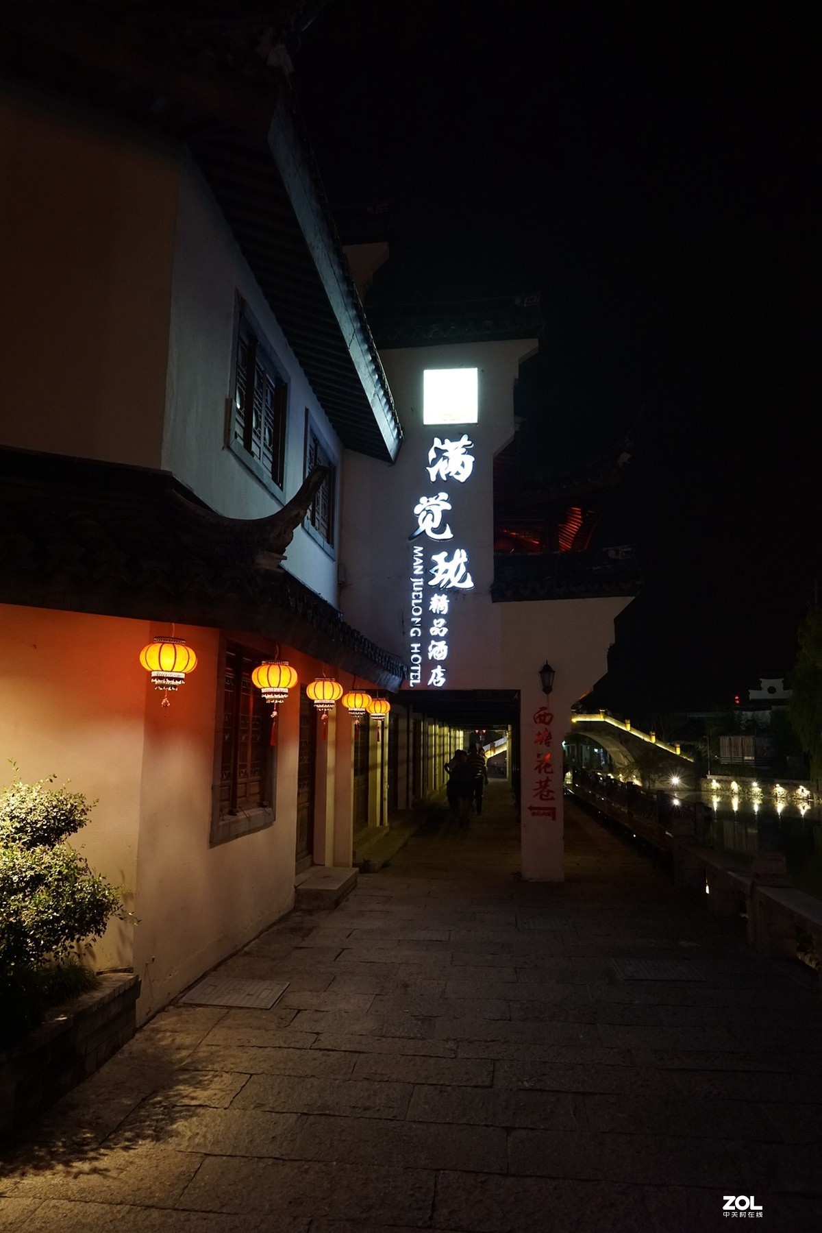 国庆节前夕的西塘夜色