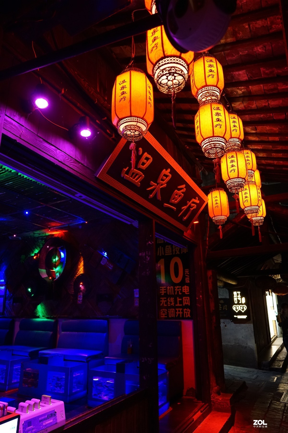 国庆节前夕的西塘夜色