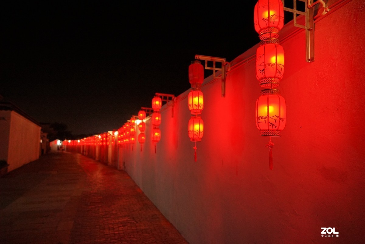 国庆节前夕的西塘夜色