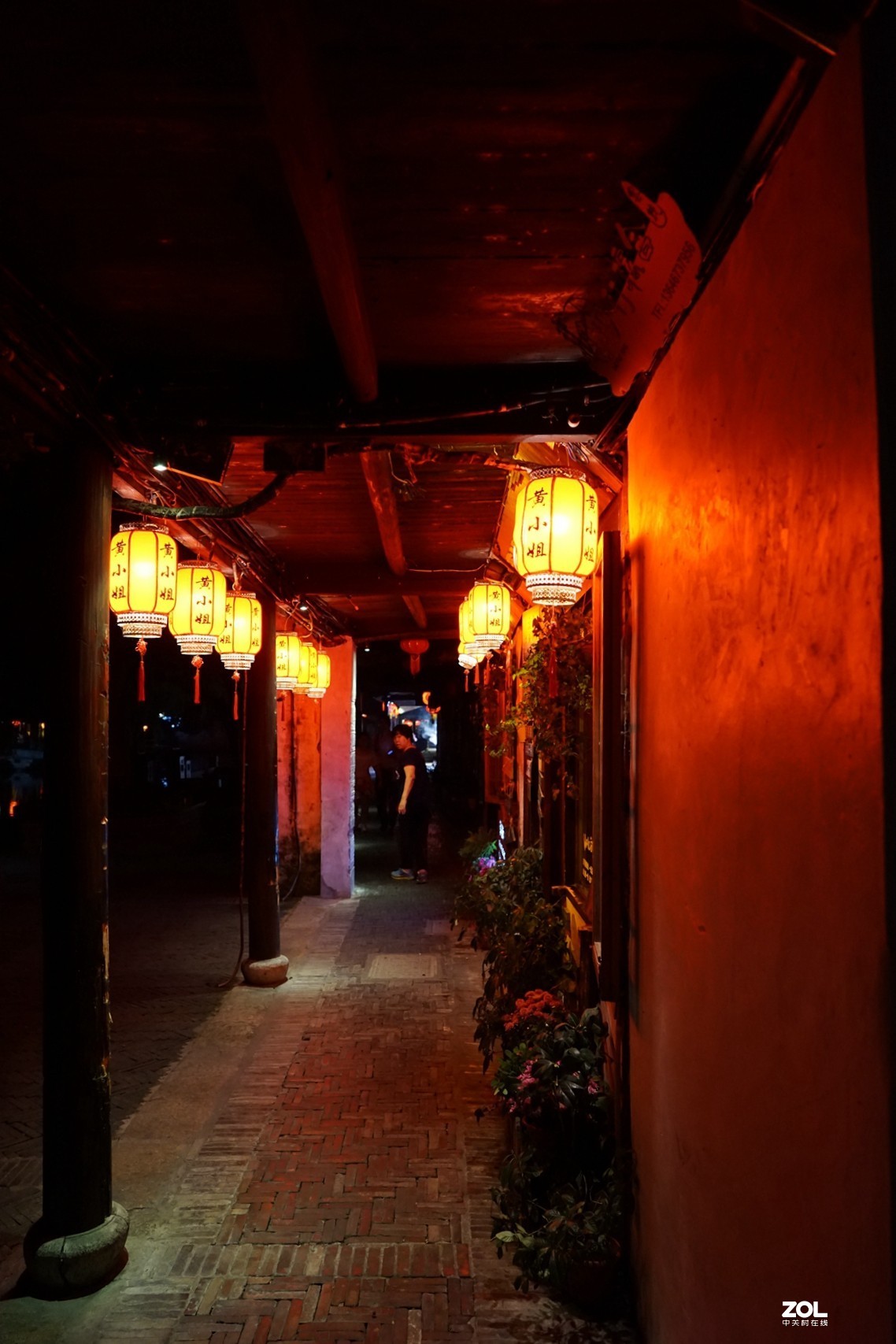 国庆节前夕的西塘夜色