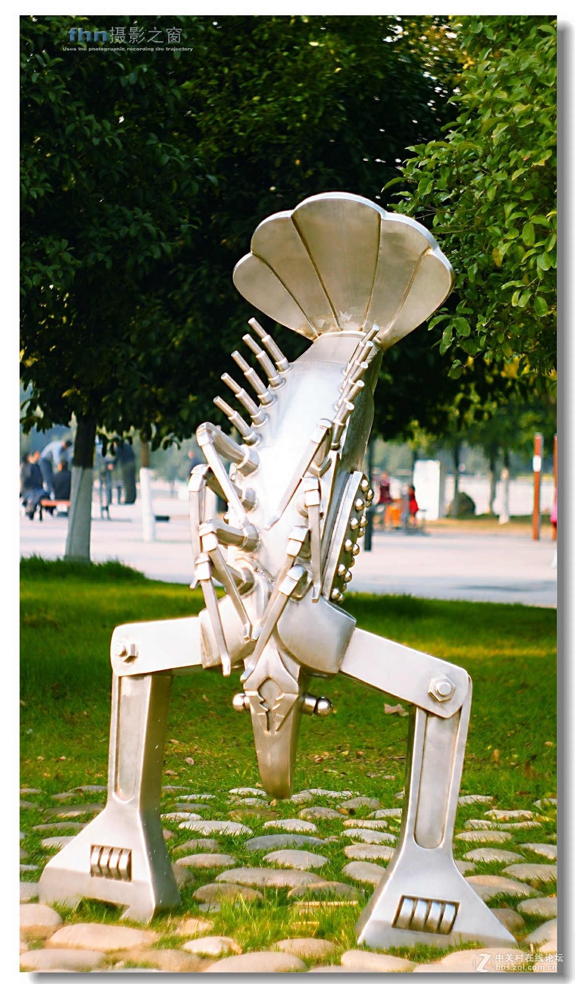 汉口江滩公园雕塑小品