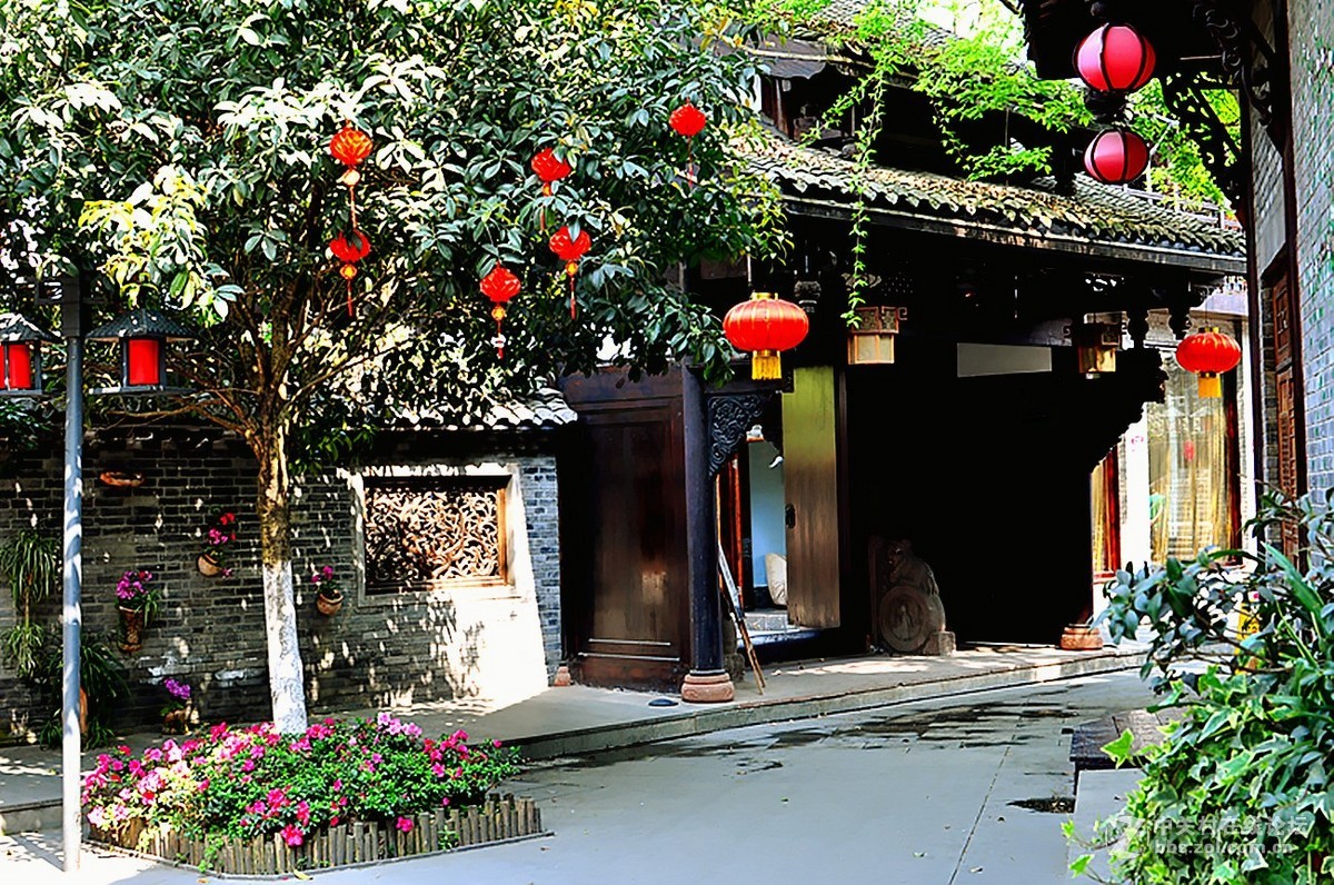 茶马古道第一站成都平乐古镇