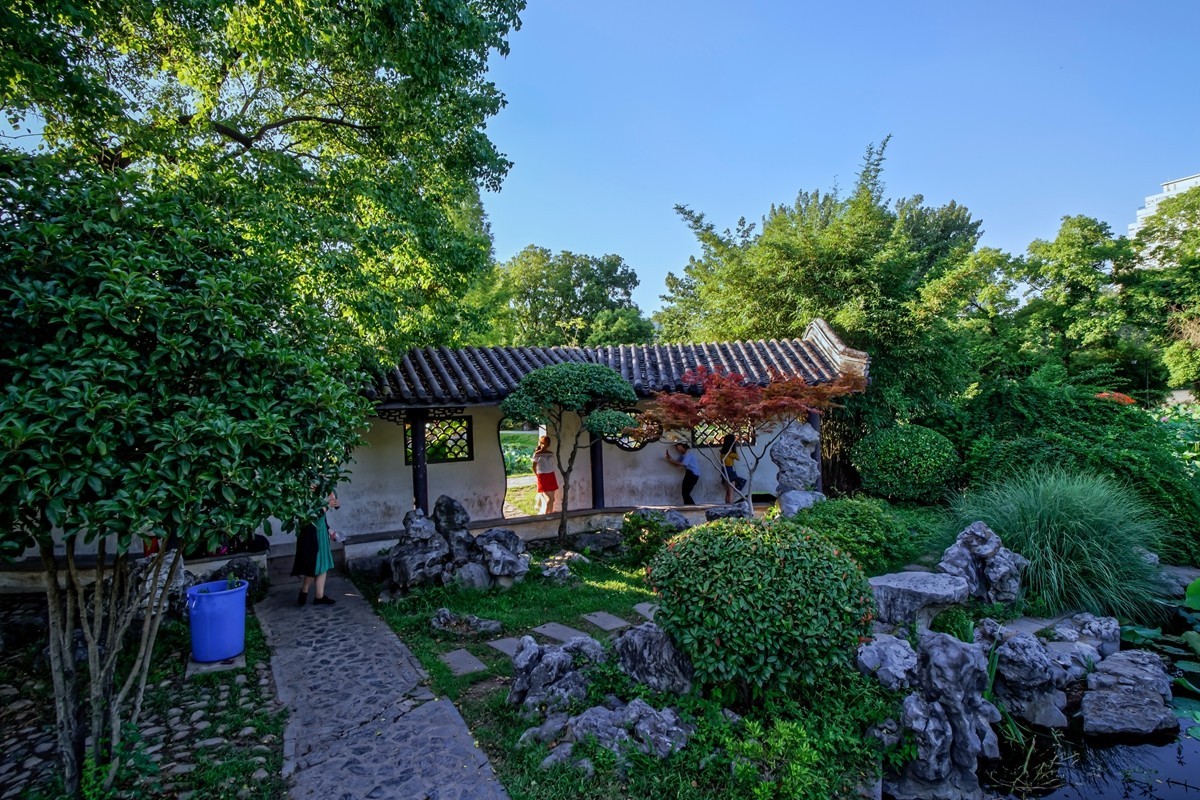 莫愁湖公园随拍(嘉蕊12F2.8手动镜头试镜)