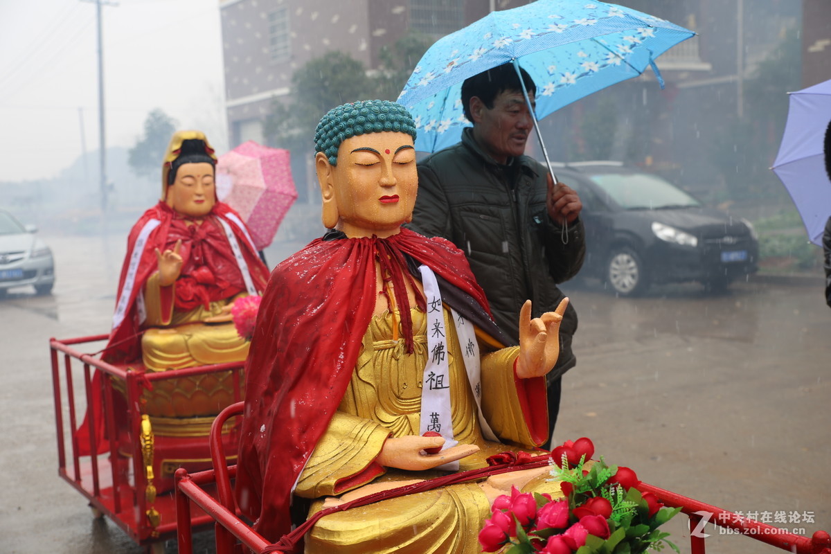 #寻找家乡的年味 # 老家“抬神仙”随拍